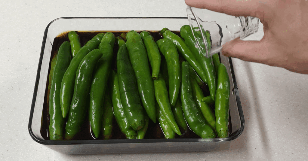 간단한 레시피/반찬 레시피 : 소주 붓기