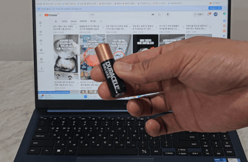 다쓴 건전지 여기에 담가보세요! 충전 재활용 방법 확인! 3