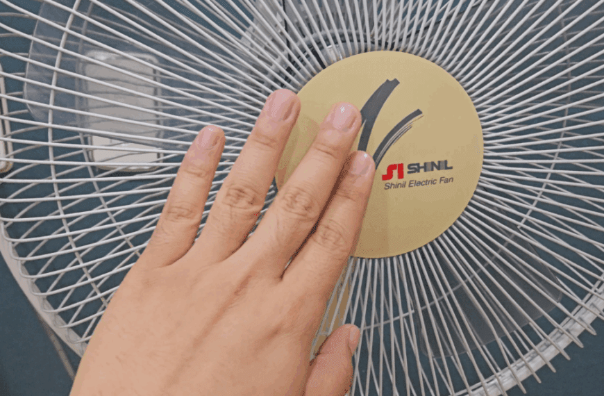 선풍기 청소 앞으로 이렇게 하세요! 플라스틱 변색 쉽게 제거하는 방법을 소개합니다! 11