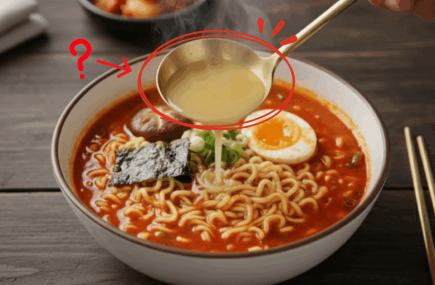 신라면 맛있게 끓이는 법 공개!