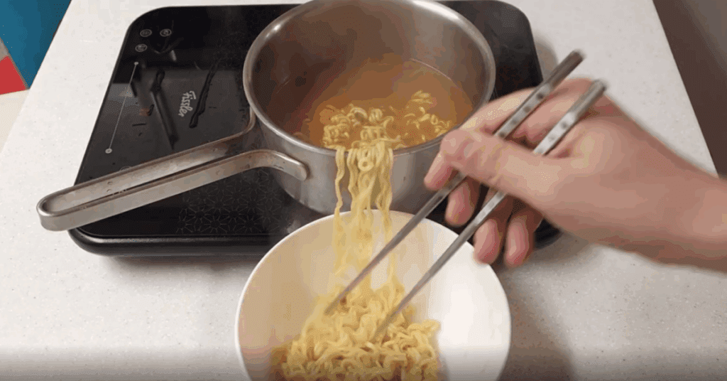 신라면 맛있게 끓이는 법! 5-3