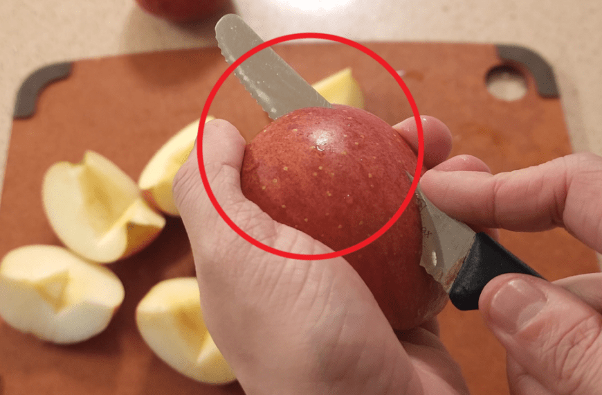 요즘 유행하는 사과 먹는법입니다. 사과 맛있게 먹는 방법 중 단연 1위!