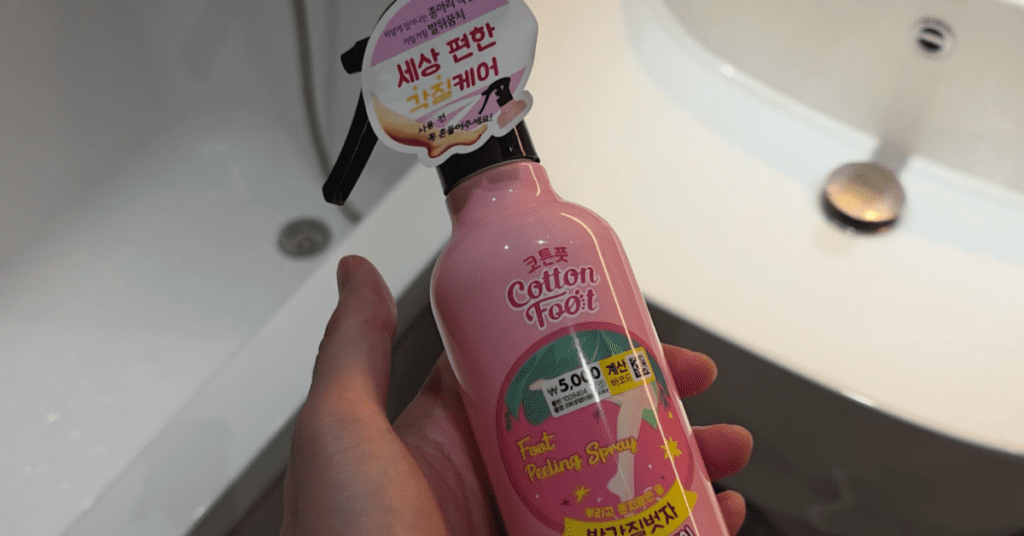 발 각질벗자 풋필링 스프레이
