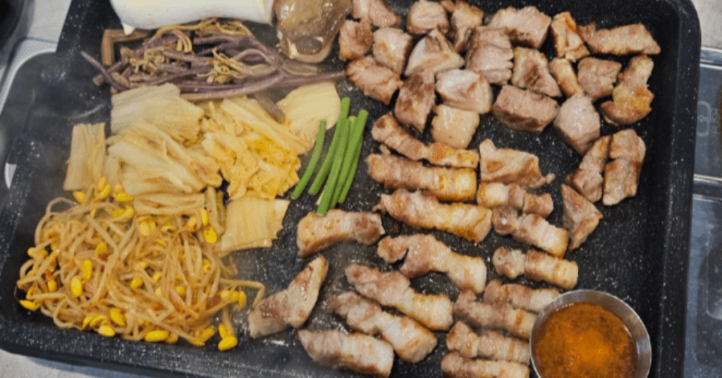 삼겹살 맛있게 굽는법