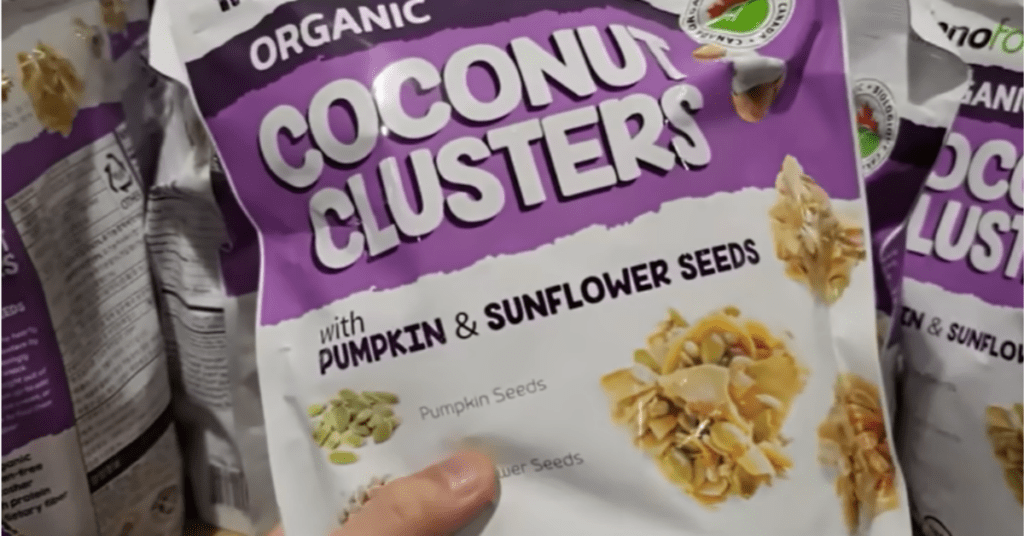 코스트코 음식 오가닉 코코넛 클러스터