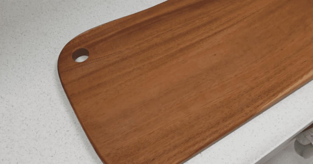 나무 도마 설거지 방법